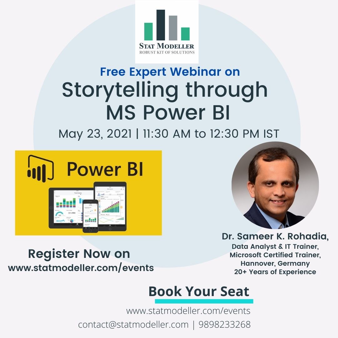 Storytelling through Power BI - Stat Modeller