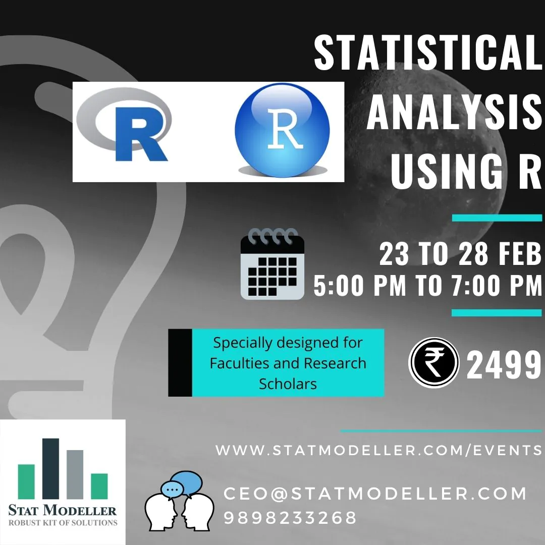 Read more about the article Statistical Analysis using R